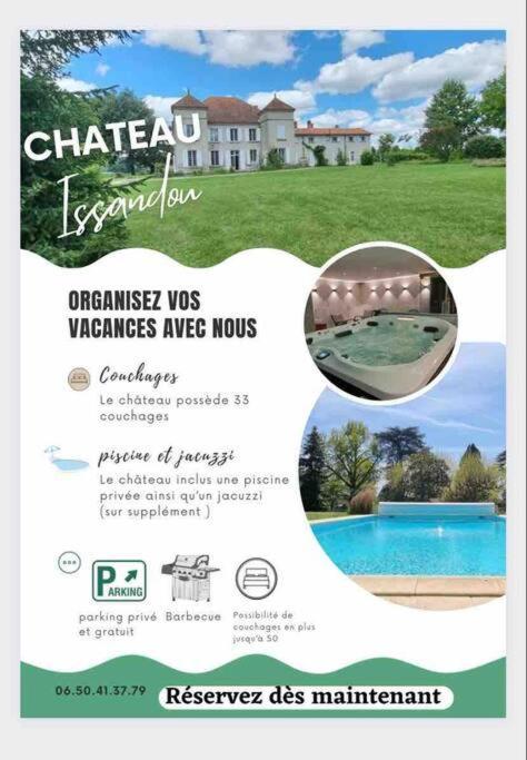 Chateau D'Issandou Golfech Exterior foto